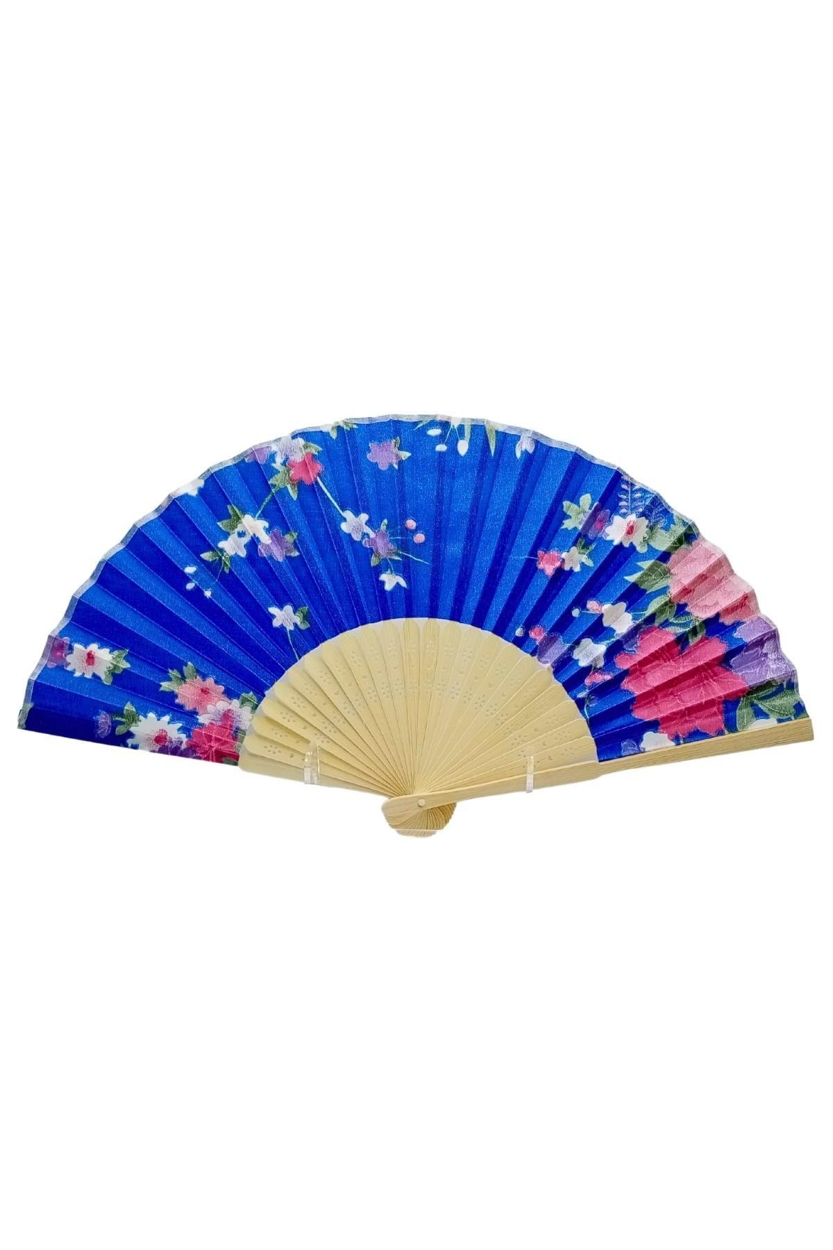 JaponyaDünyadan HediyelerDNY-HD100722Keskin Hediyelik Eşya Ve TekstilJapon Bambu Kumaş Yelpaze Çanta Boy Stant Hediyeli No.40