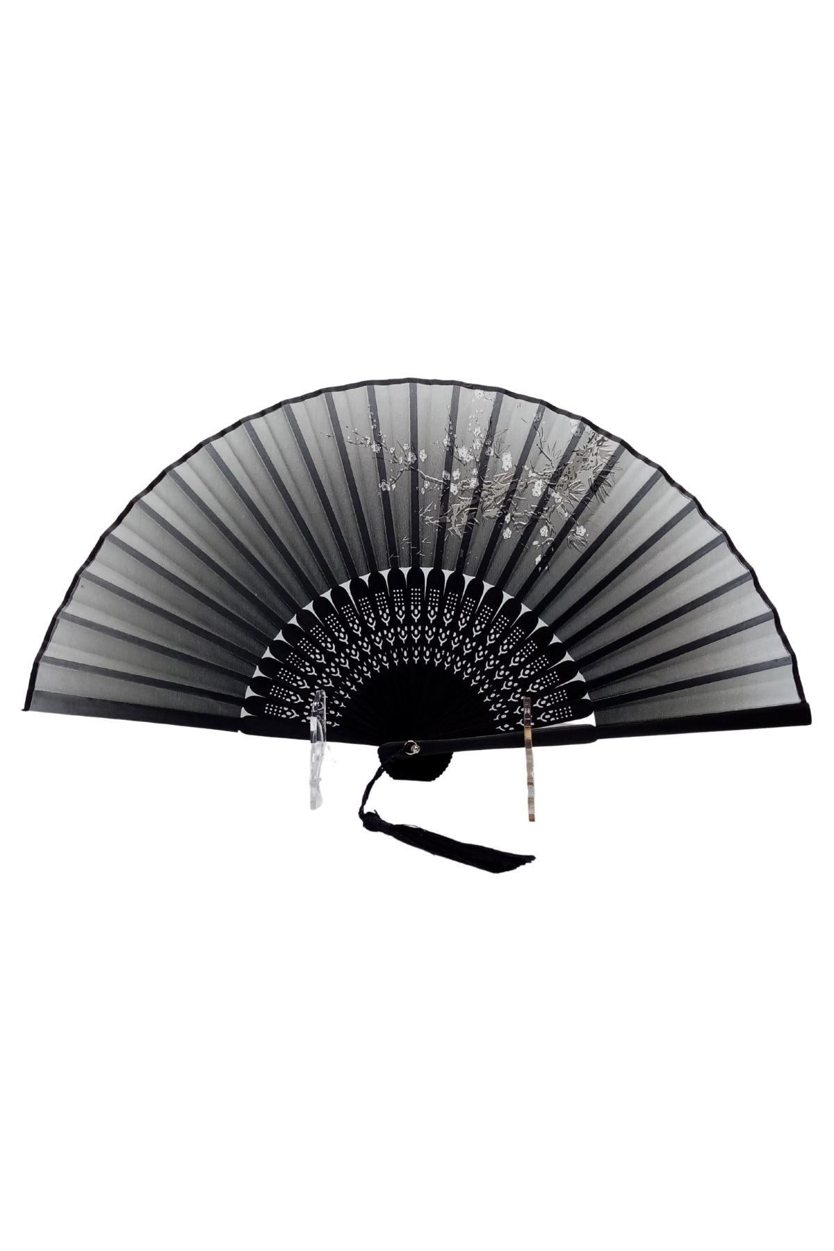 JaponyaDünyadan HediyelerDNY-HD100750Keskin Hediyelik Eşya Ve TekstilJapon Bambu Kumaş Yelpaze Çanta Boy Stant Hediyeli No.68