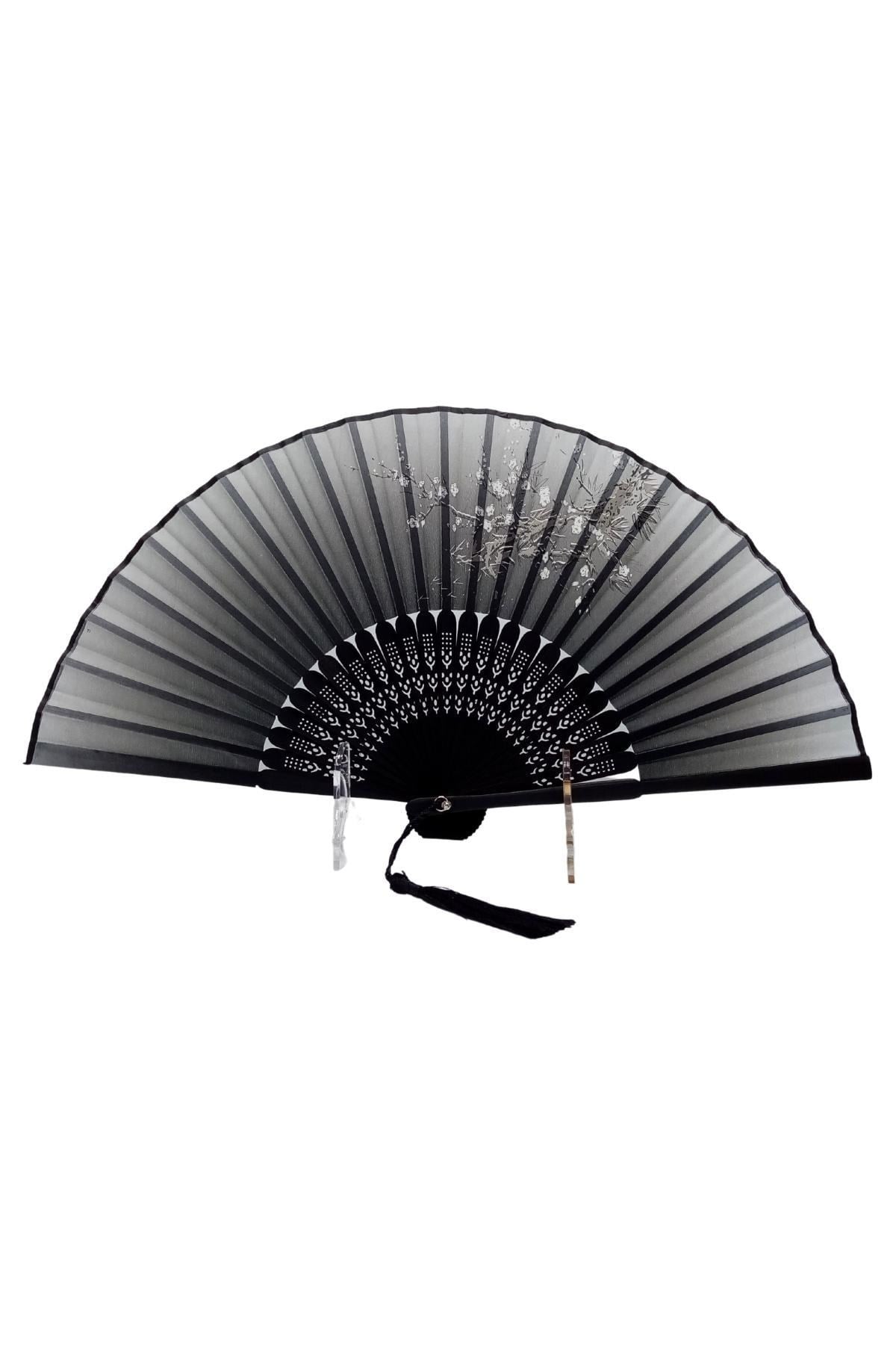 JaponyaDünyadan HediyelerDNY-HD100750Keskin Hediyelik Eşya Ve TekstilJapon Bambu Kumaş Yelpaze Çanta Boy Stant Hediyeli No.68