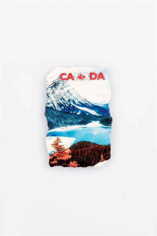 KanadaDünyadan HediyelerKRTSFRSCMGNT-422Keskin Hediyelik Eşya Ve TekstilKanada Moraine Gölü Fresco Magnet