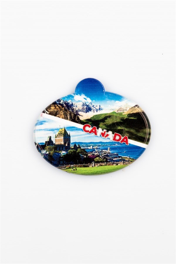 KanadaDünyadan HediyelerKRTSOVLMGNT-547Keskin Hediyelik Eşya Ve TekstilKanada Temalı Oval Magnet