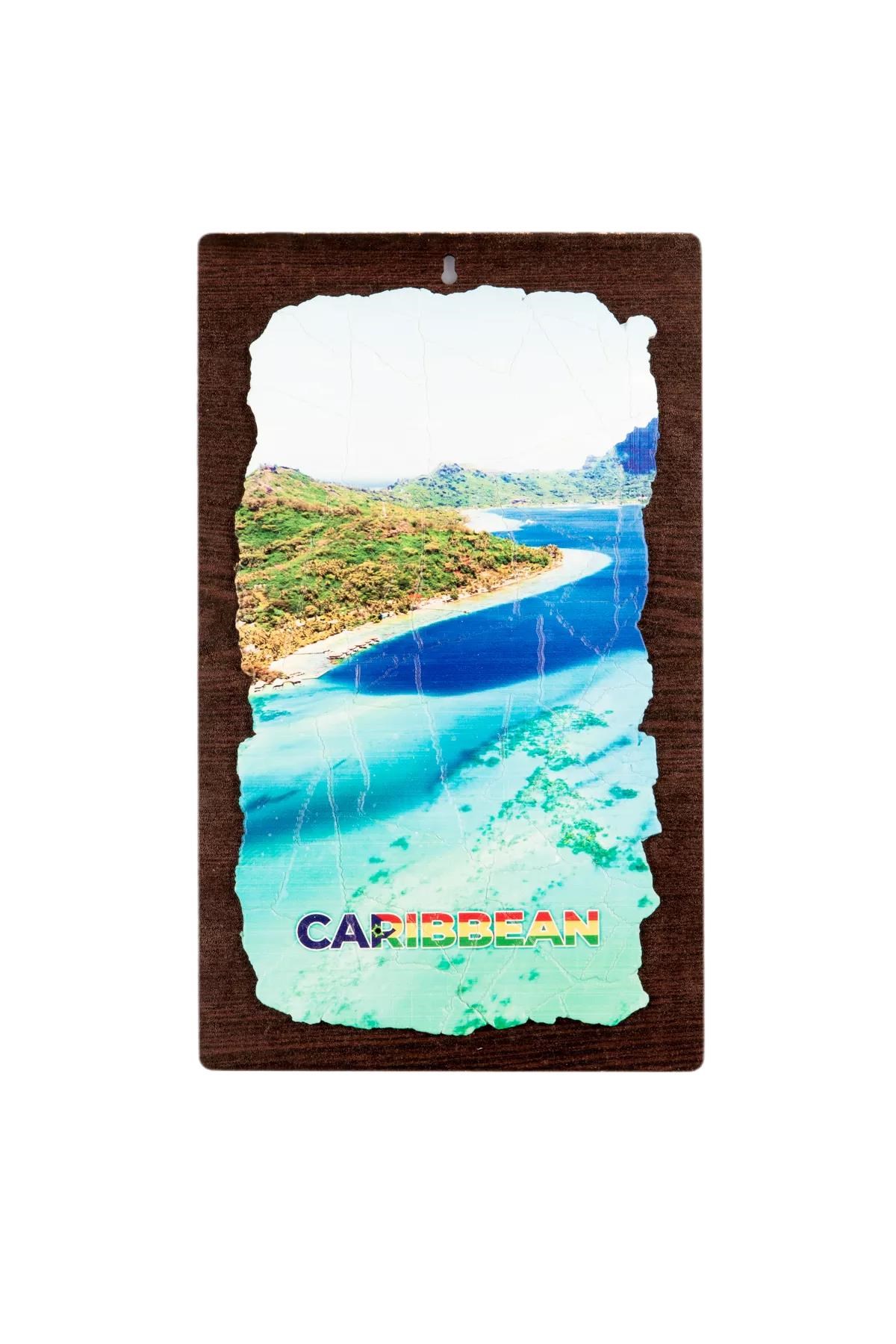 KarayiplerDünyadan HediyelerKRTS-033Keskin Hediyelik Eşya Ve TekstilKarayipler Temalı Ahşap Fresco Tablo