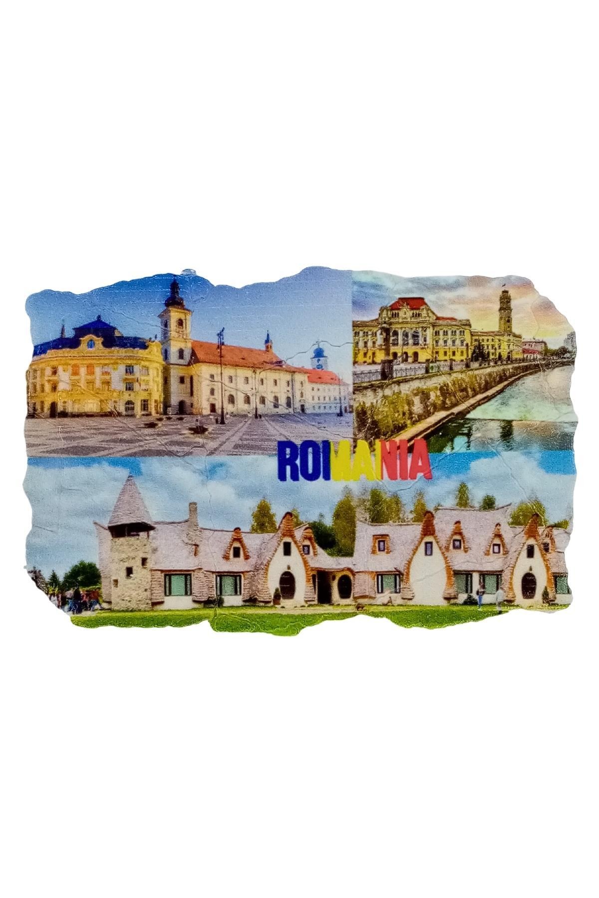 RomanyaDünyadan HediyelerDNY-HD101154Keskin Hediyelik Eşya Ve TekstilRomanya Temalı Fresco Magnet
