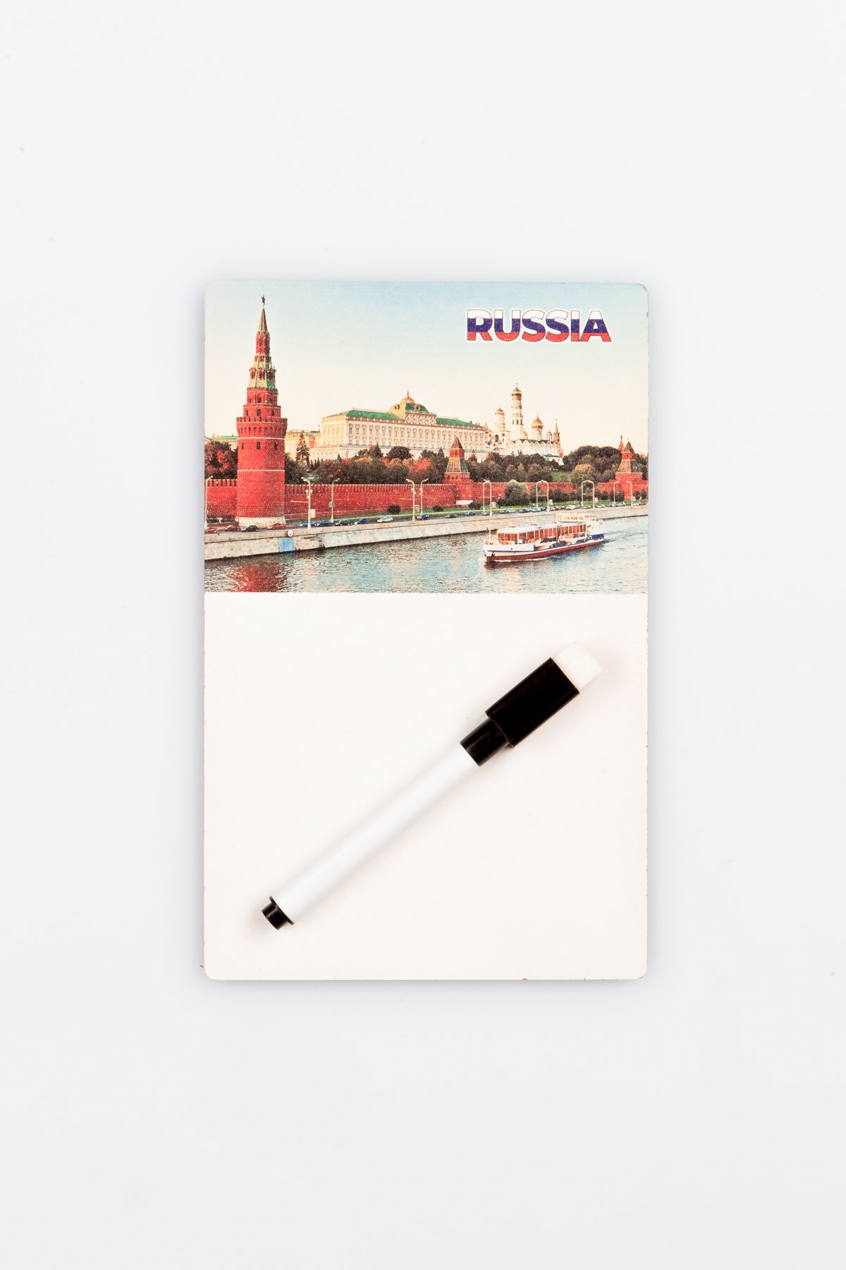 RusyaDünyadan HediyelerAHŞPNTLK-4128entegraRusya Kremlin Sarayı Magnetli Ahşap Notluk