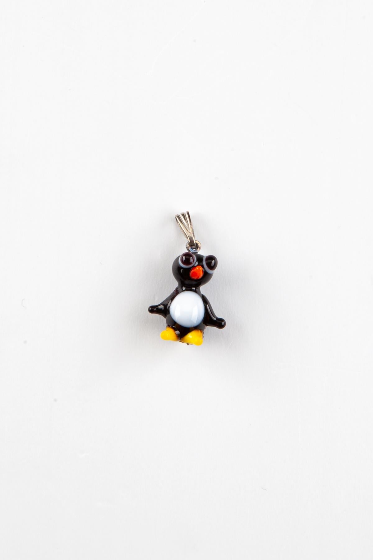 ŞiliDünyadan HediyelerBJ-KLYPNGN-098Keskin Hediyelik Eşya Ve TekstilMurano Cam Penguen Kolye Ucu