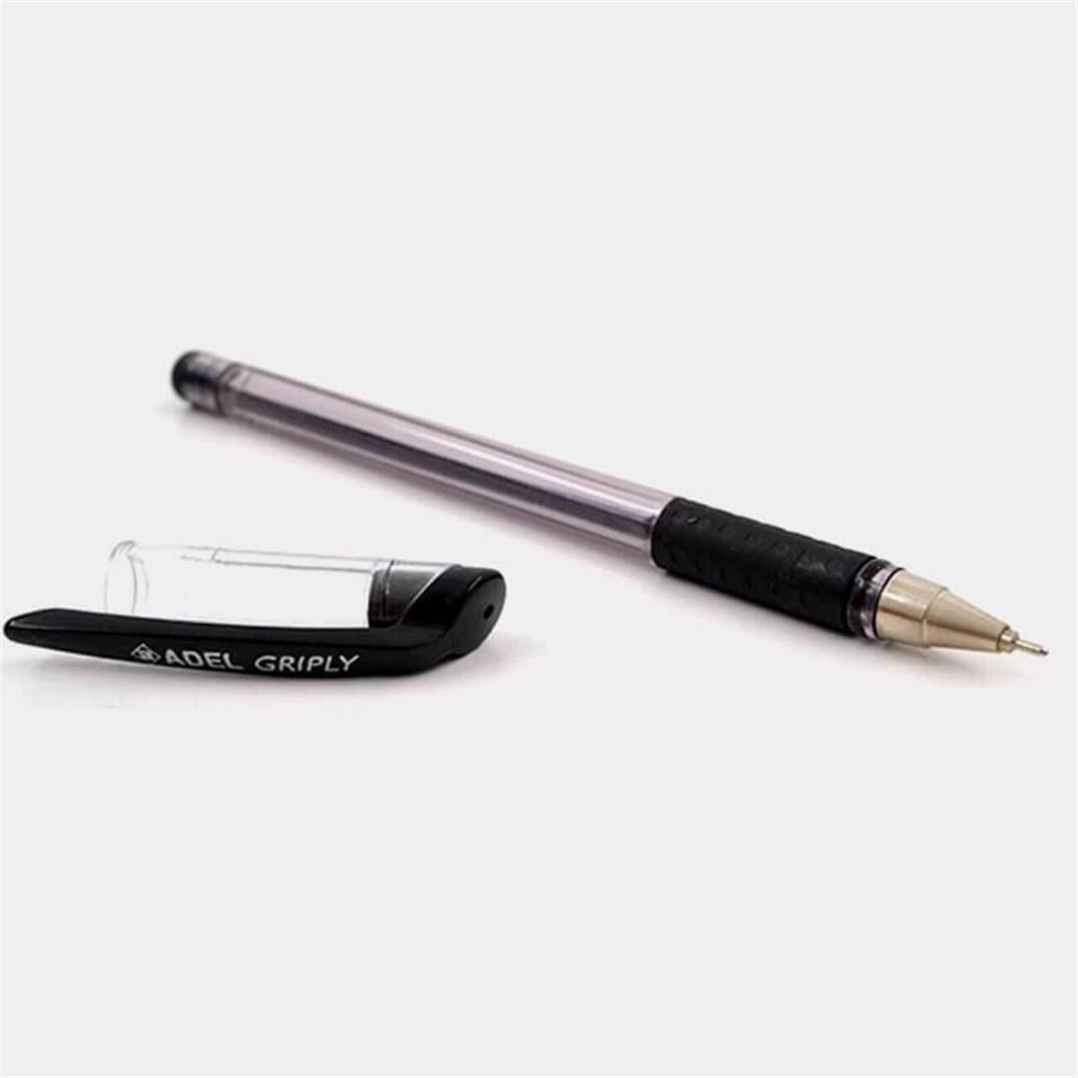 TürkiyeAdelDNY-HD100464Keskin Hediyelik Eşya Ve TekstilAdel Griply Tükenmez Kalem Siyah 0.7 mm İnce Uçlu