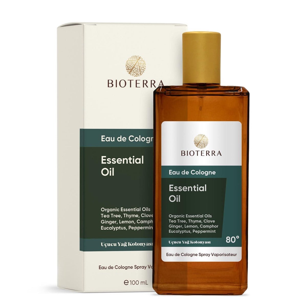 TürkiyeBioterraDNY-HD700 82 055Keskin Hediyelik Eşya Ve TekstilBioterra Uçucu Yağ Kolonyası 100 Ml (Essential Oil Cologne)
