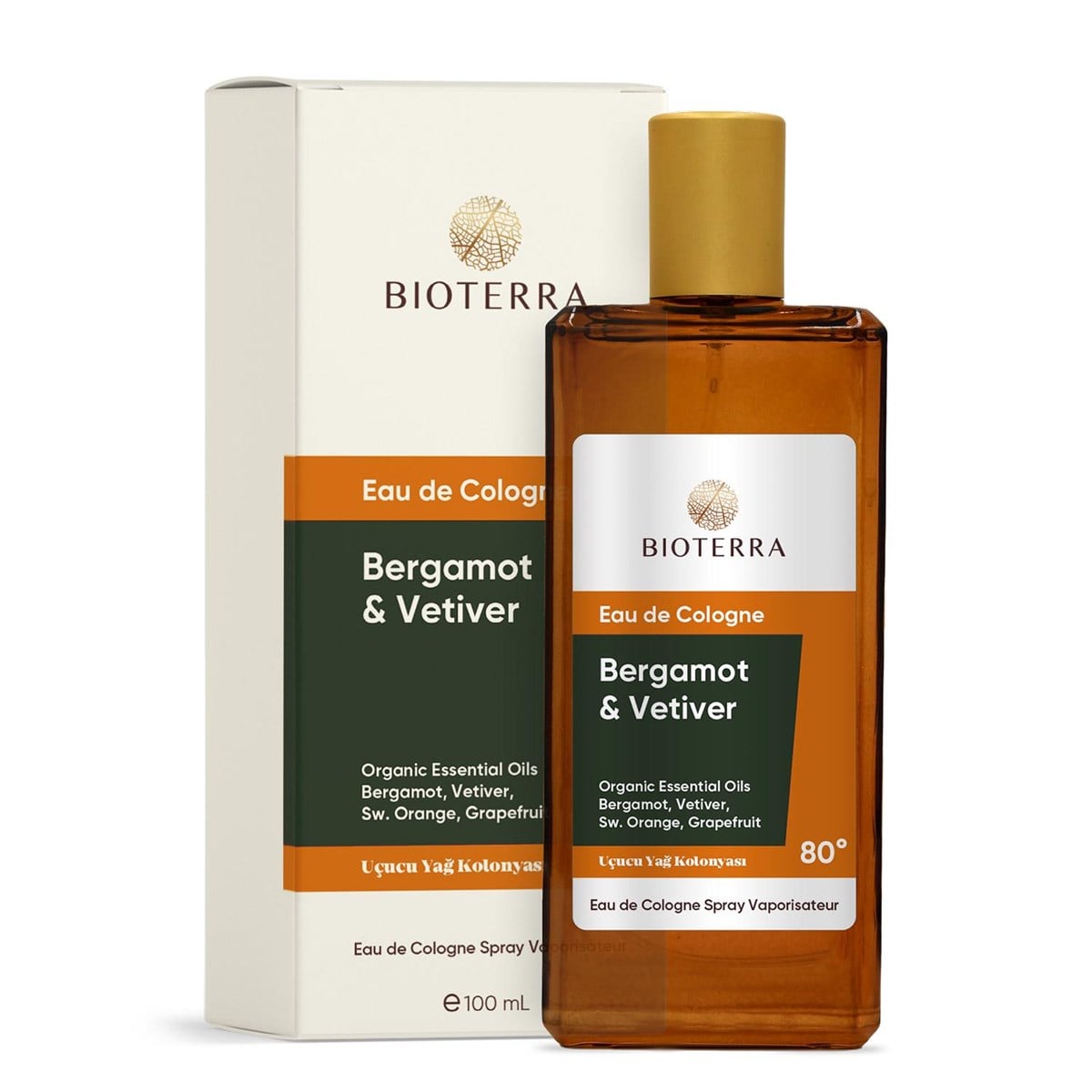 TürkiyeBioterraDNY-HD700 82 079Keskin Hediyelik Eşya Ve TekstilBioterra Bergamut Vetiver Kolonyası 100 Ml (Bergamot & Vetiver Hermes Cologne)