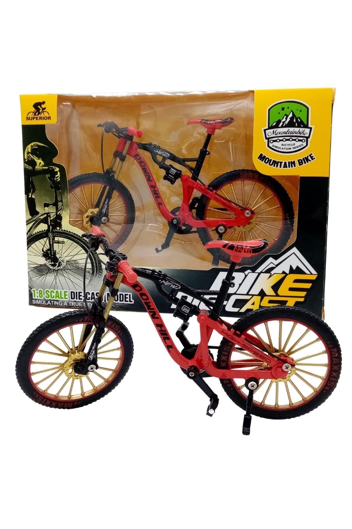 TürkiyeDünyadan HediyelerDNY-HD100876Keskin Hediyelik Eşya Ve TekstilMetal Alaşım 1:8 Die Cast Model Dağ Bisikleti Down Hill Kırmızı