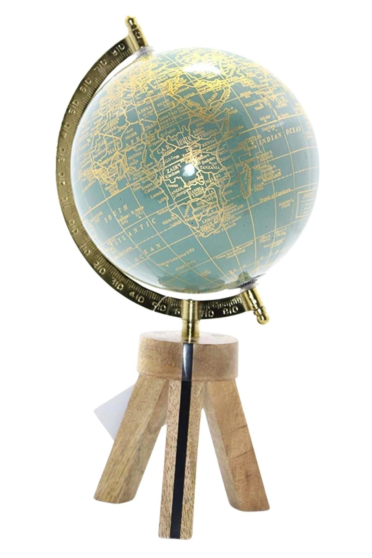 TürkiyeDünyadan HediyelerDNY-HD4136-GRKeskin Hediyelik Eşya Ve TekstilDekoratif Dünya Küre 32 cm 4136-GR
