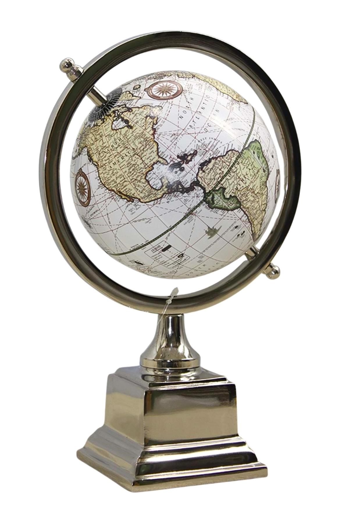 TürkiyeDünyadan HediyelerDNY-HDYSL340-DKeskin Hediyelik Eşya Ve TekstilDünya Küre Stantlı Dekoratif Döner World Globe Sl340-D 26cm