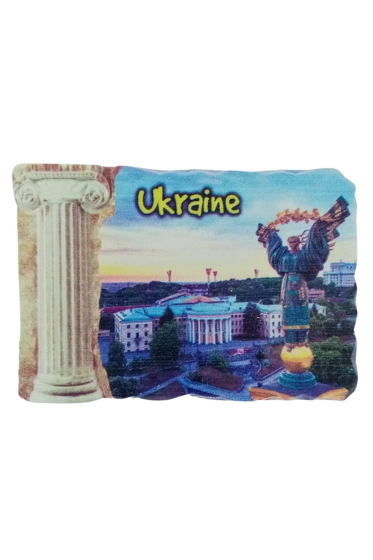 UkraynaDünyadan HediyelerDNY-HD101244Keskin Hediyelik Eşya Ve TekstilUkrayna Temalı Sütun Magnet