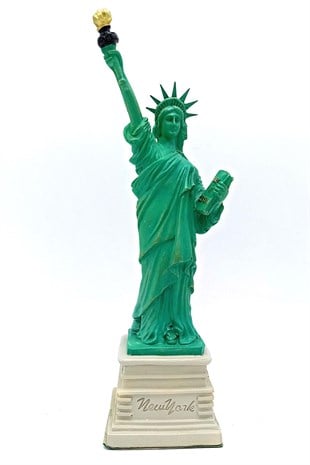 Amerika Birleşik DevletleriDünyadan HediyelerDNY-HD100292Keskin Hediyelik Eşya Ve TekstilABD New York Özgürlük Heykeli Reçine 27 cm