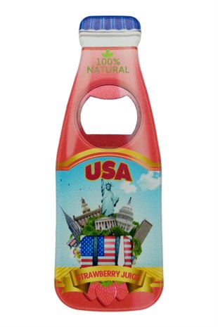 Amerika Birleşik DevletleriDünyadan HediyelerDNY-HD101032Keskin Hediyelik Eşya Ve TekstilABD Temalı Magnet Şişe Açacak