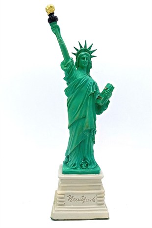 Amerika Birleşik DevletleriDünyadan HediyelerDNY-HD100292Keskin Hediyelik Eşya Ve TekstilABD New York Özgürlük Heykeli Reçine 27 cm