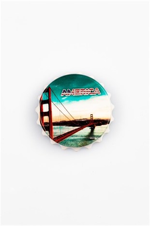 Amerika Birleşik DevletleriDünyadan HediyelerMGNTKPKACK-7194Keskin Hediyelik Eşya Ve TekstilABD Golden Gate Magnet Kapak Açacak