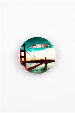 Amerika Birleşik DevletleriDünyadan HediyelerMGNTKPKACK-7194Keskin Hediyelik Eşya Ve TekstilABD Golden Gate Magnet Kapak Açacak