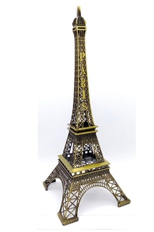 FransaDünyadan HediyelerDNY-HDMTL425Keskin Hediyelik Eşya Ve TekstilMinyatür Metal Paris Eyfel Kulesi Dekoratif Biblo 38 cm