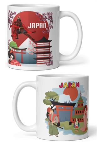 JaponyaDünyadan HediyelerDNY-HDMUGB21Keskin Hediyelik Eşya Ve TekstilJaponya Kupa Bardak 2 Adet Seyahat Hatıra Japan Mug