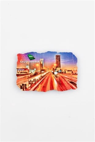 Suudi ArabistanDünyadan HediyelerKRTSFRSCMGNT-428Keskin Hediyelik Eşya Ve TekstilSuudi Arabistan Fresco Magnet