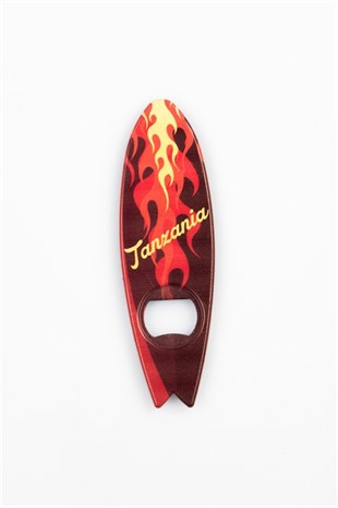 TanzanyaDünyadan HediyelerMGNTSRFACK-5163Keskin Hediyelik Eşya Ve TekstilTanzanya Temalı Magnet Sörf Açacak