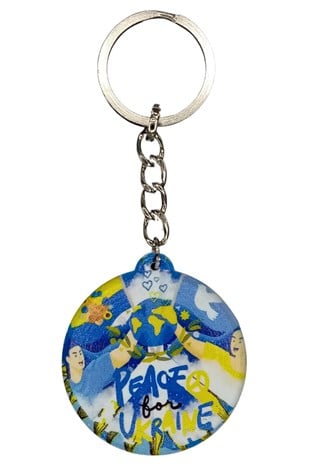 UkraynaDünyadan HediyelerDNY-HD101114Keskin Hediyelik Eşya Ve TekstilUkrayna Temalı Anahtarlık Kapak Açacak