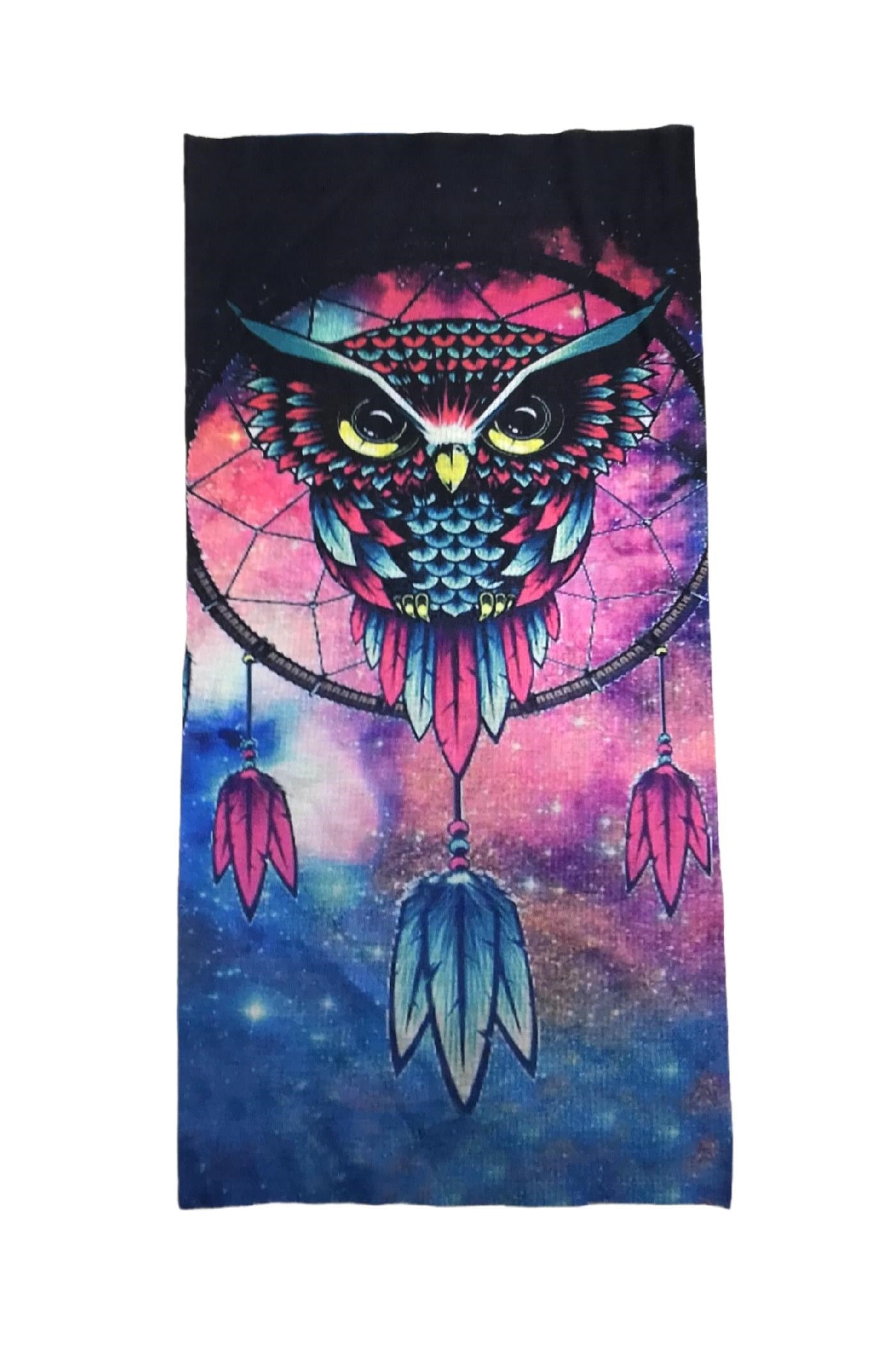 AfrikaDünyadan HediyelerDNY-HD100186Keskin Hediyelik Eşya Ve TekstilBaykuş Temalı Buff Boyunluk Bandana No:99