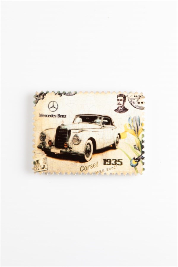 AlmanyaDünyadan HediyelerGERMGNMRC-02Keskin Hediyelik Eşya Ve TekstilBuzdolabı Magneti 1935 Mercedes Klasik Otomobil