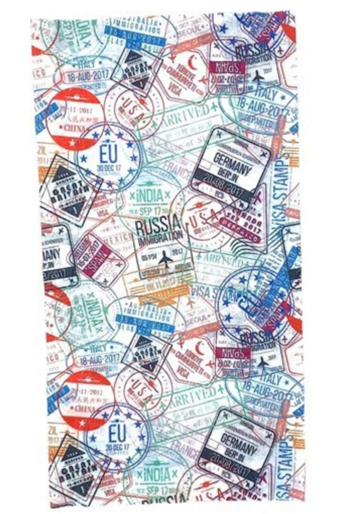 AlmanyaDünyadan HediyelerVOSBF-38Keskin Hediyelik Eşya Ve TekstilÜlkeler Temalı Buff Boyunluk Bandana No:81