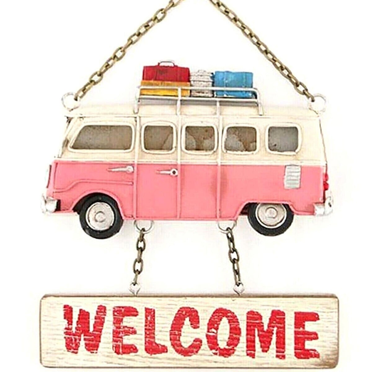 AlmanyaMnkDNY1510A-8255Keskin Hediyelik Eşya Ve TekstilVintage Metal Kapı Yazısı Minibüs Camper Van