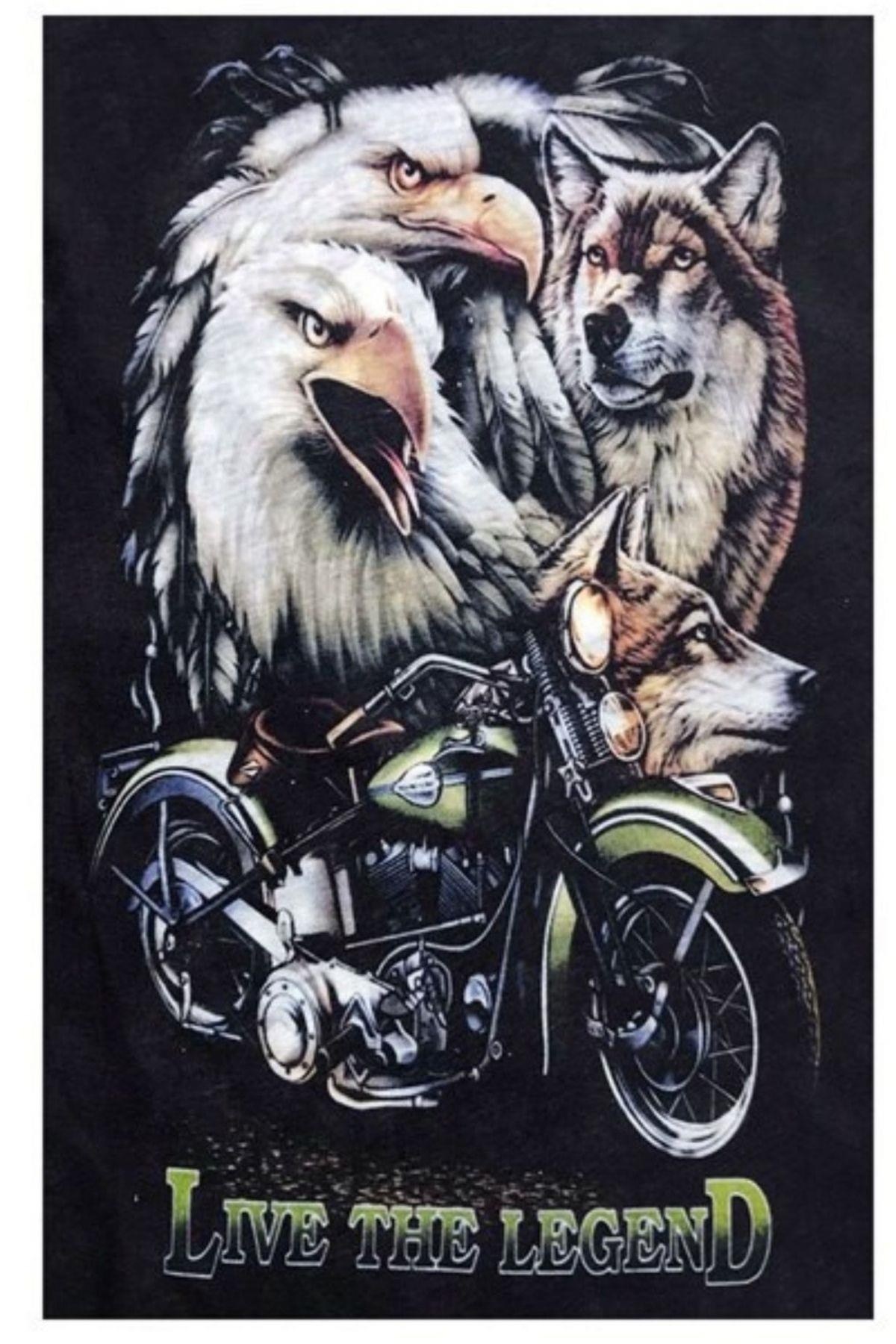 Amerika Birleşik DevletleriDünyadan HediyelerVOSBF-87521Keskin Hediyelik Eşya Ve TekstilMotorsiklet Temalı Buff Boyunluk Bandana No:153