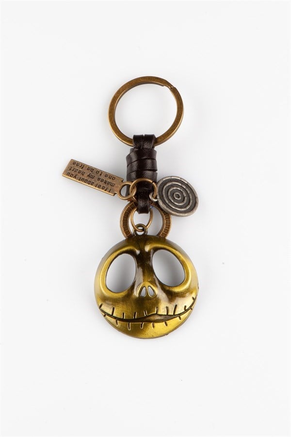 Amerika Birleşik DevletleriDünyadan HediyelerANHTR-MTLDRMSK081Keskin Hediyelik Eşya Ve TekstilMetal Deri Retro Maske Anahtarlık