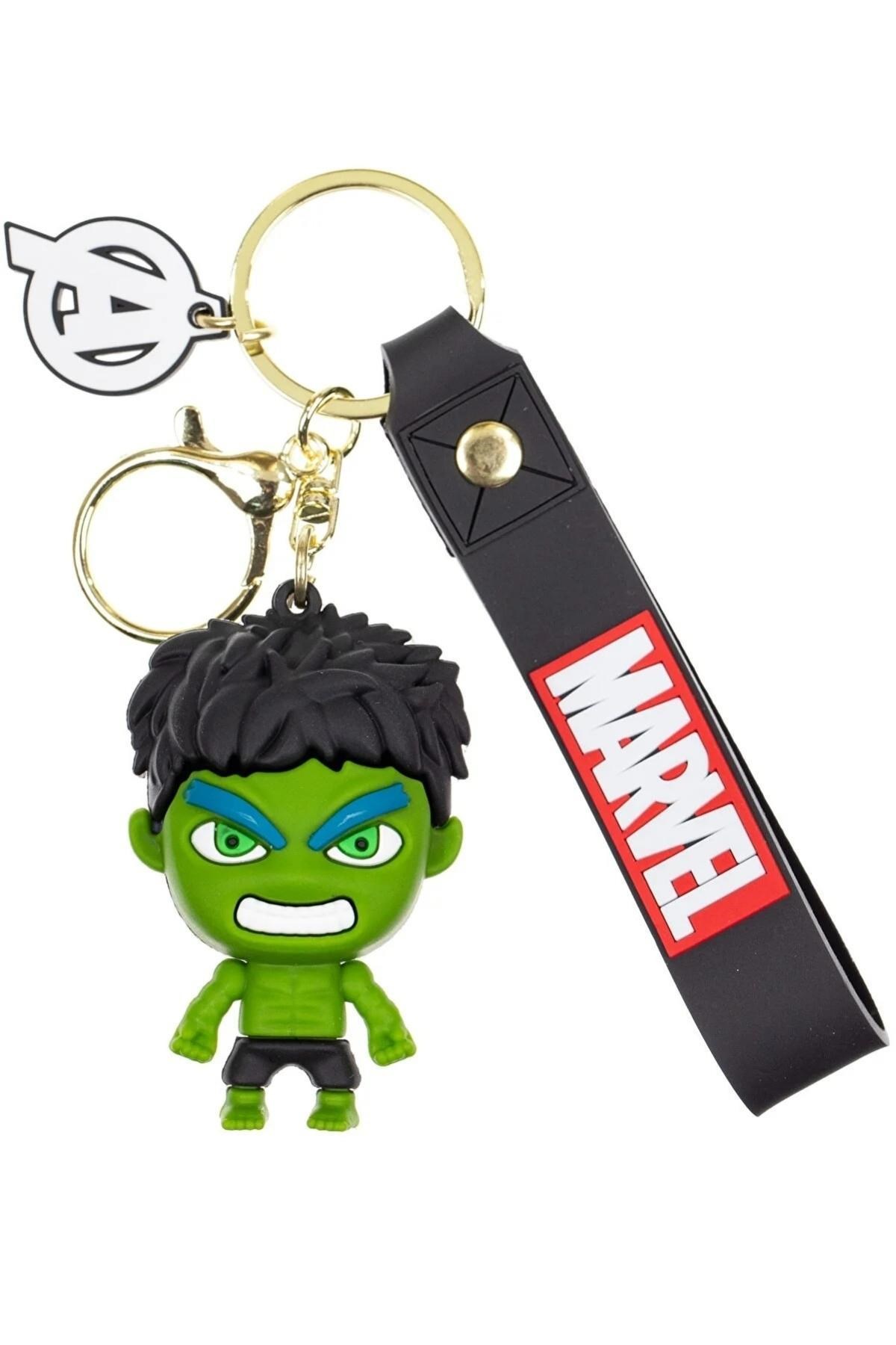 Amerika Birleşik DevletleriDünyadan HediyelerDNY-HD100641Keskin Hediyelik Eşya Ve TekstilHulk 3D Silikon Anahtarlık Marvel