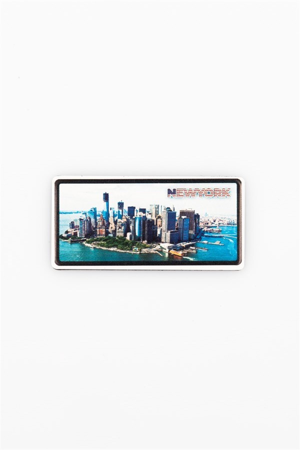 Amerika Birleşik DevletleriDünyadan HediyelerKRTSPLKMGNT-8229Keskin Hediyelik Eşya Ve TekstilABD New York Plaka Magnet