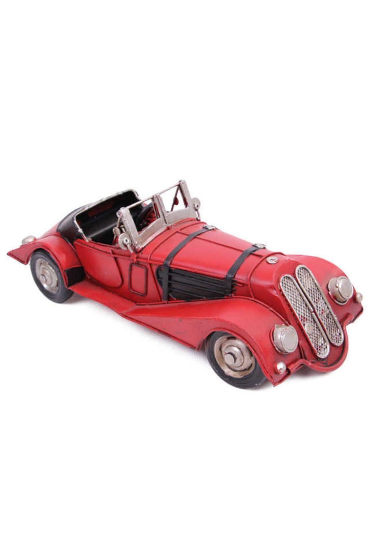Amerika Birleşik DevletleriDünyadan HediyelerMNK-MTL005Keskin Hediyelik Eşya Ve TekstilDekoratif  Metal Vintage Amerikan Klasik Araba Ford Classic Cabriolet 26 cm