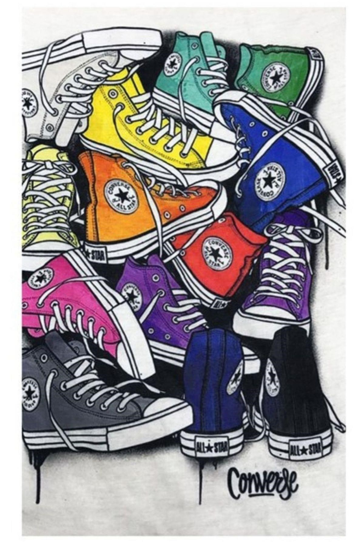 Amerika Birleşik DevletleriDünyadan HediyelerVOSBF-85693Keskin Hediyelik Eşya Ve TekstilConverse Temalı Buff Boyunluk Bandana No:53