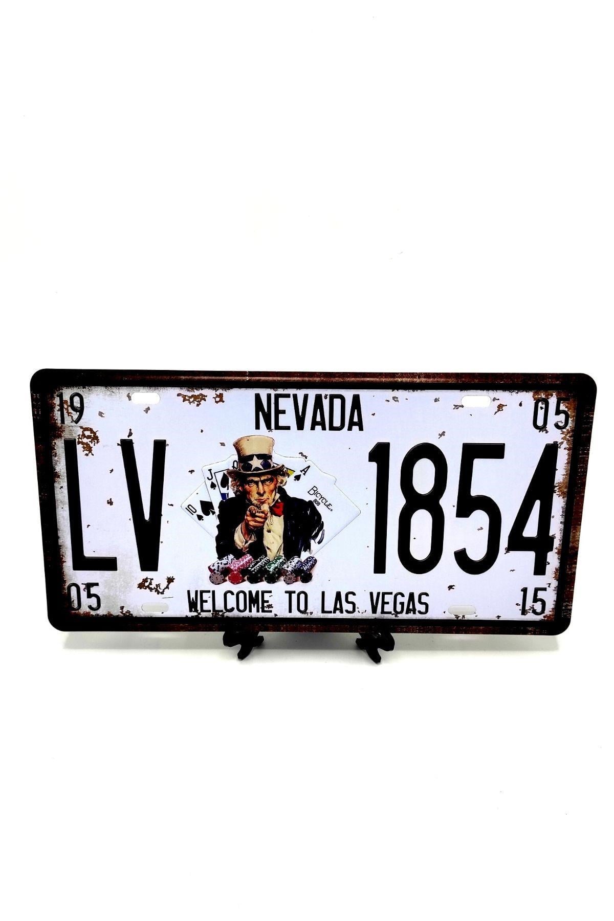 Amerika Birleşik DevletleriDünyadan HediyelerDNY-HD100121Keskin Hediyelik Eşya Ve TekstilDekoratif Plaka Nevada LV 1854