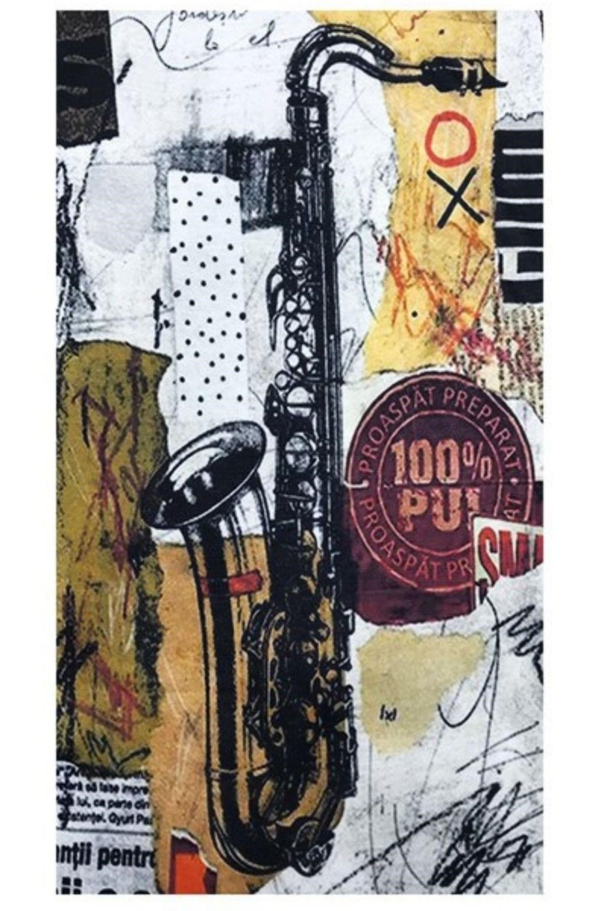 Amerika Birleşik DevletleriDünyadan HediyelerVOSBF-21545Keskin Hediyelik Eşya Ve TekstilSaksafon Temalı Buff Boyunluk Bandana