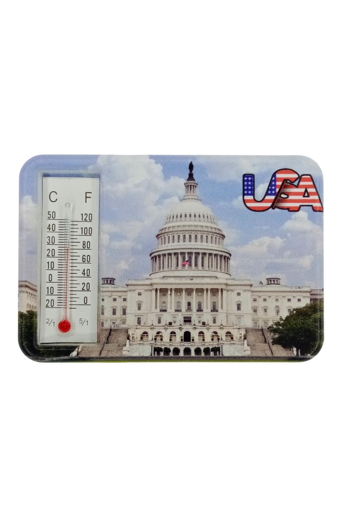 Amerika Birleşik DevletleriDünyadan HediyelerDNY-HD101120Keskin Hediyelik Eşya Ve TekstilAmerika Birleşik Devletleri Temalı Dereceli Magnet