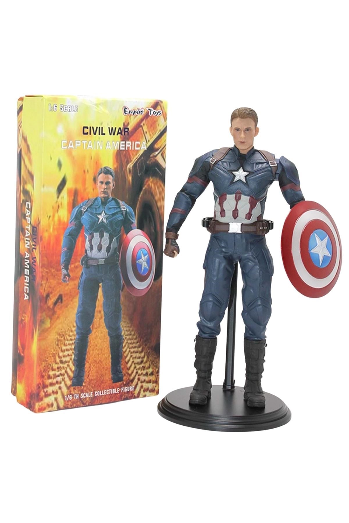 Amerika Birleşik DevletleriDünyadan HediyelerDNY-HDYKSK5320Keskin Hediyelik Eşya Ve TekstilKaptan Amerika Figürü Alk5320 30cm