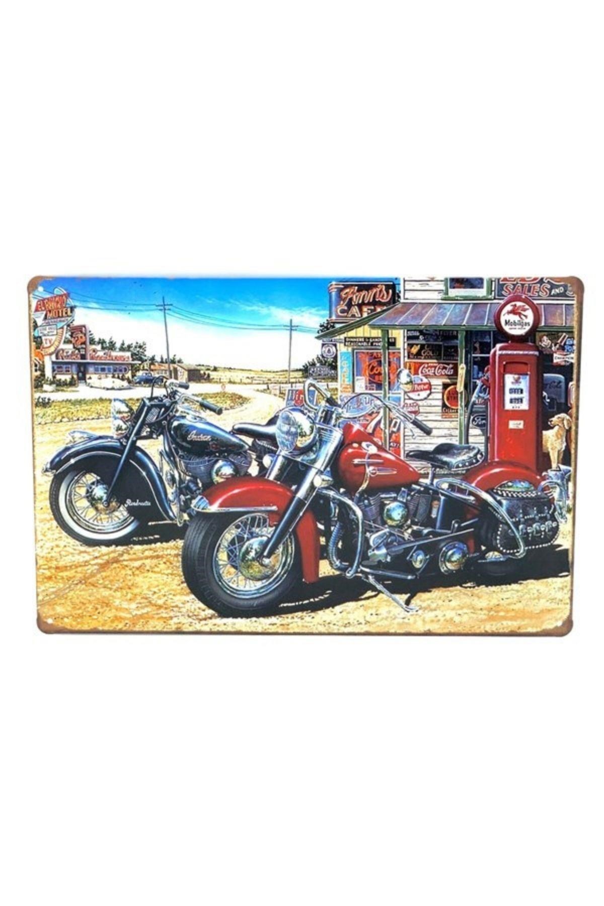 Amerika Birleşik DevletleriDünyadan HediyelerPLKMNK-02Keskin Hediyelik Eşya Ve TekstilDekoratif Plaka Harley Motosiklet