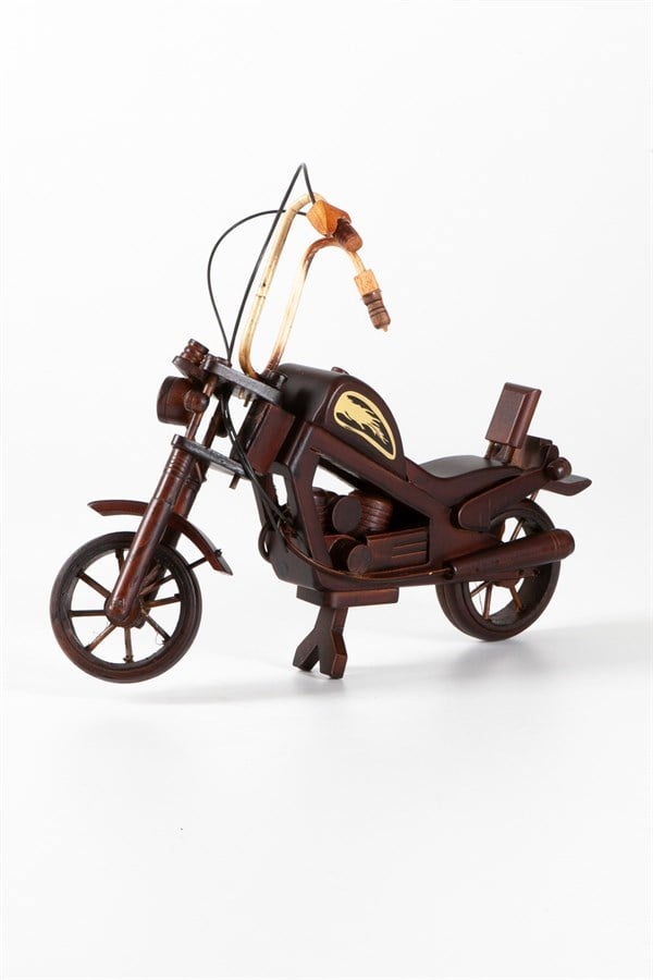 Amerika Birleşik DevletleriDünyadan HediyelerOZ-MTRNO4Keskin Hediyelik Eşya Ve TekstilEXCEL|362Dekoratif Ahşap Harley Davidson Motosiklet 40 cm