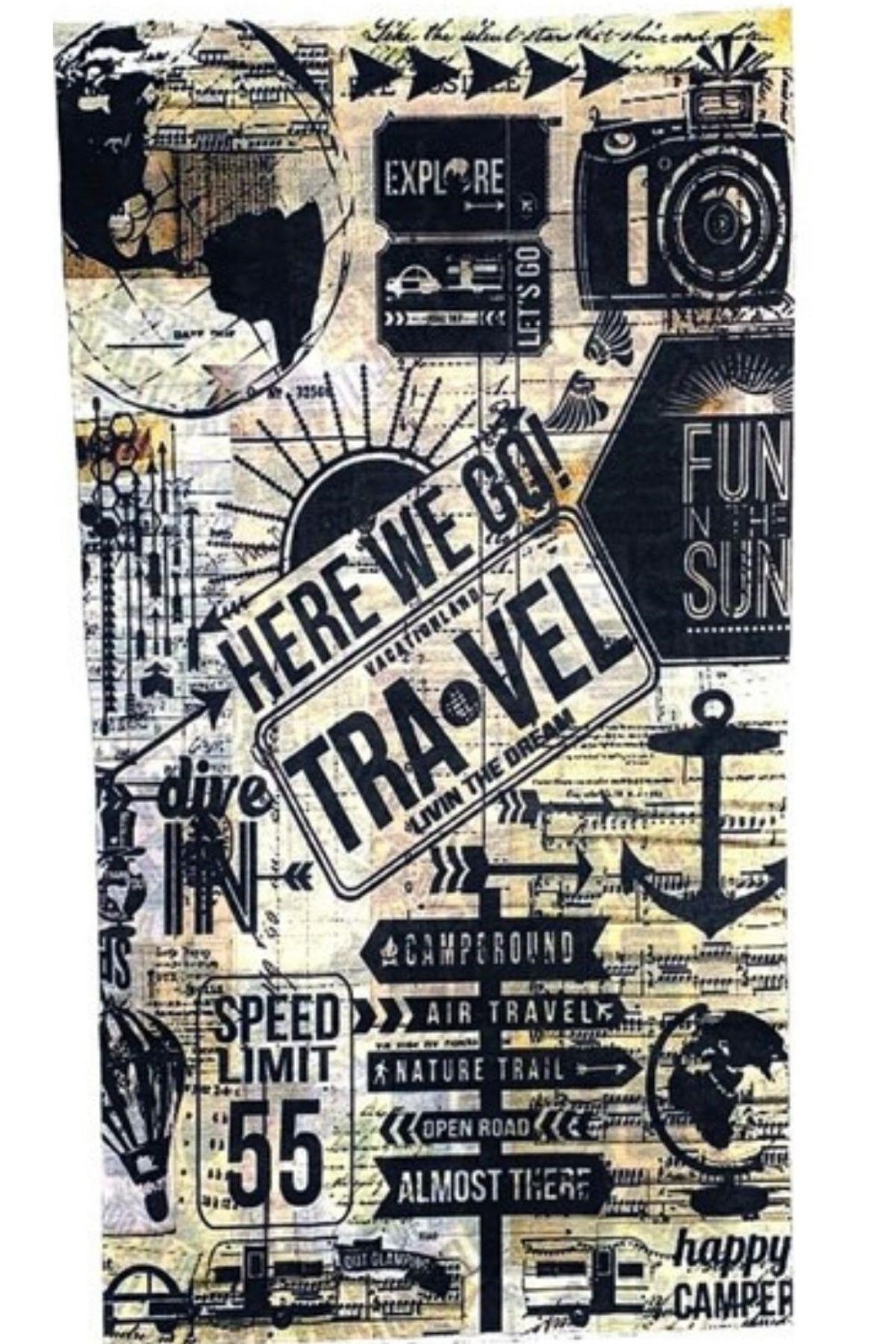 Amerika Birleşik DevletleriDünyadan HediyelerVOSBF-40Keskin Hediyelik Eşya Ve TekstilHere We Go Temalı Buff Boyunluk Bandana No:121