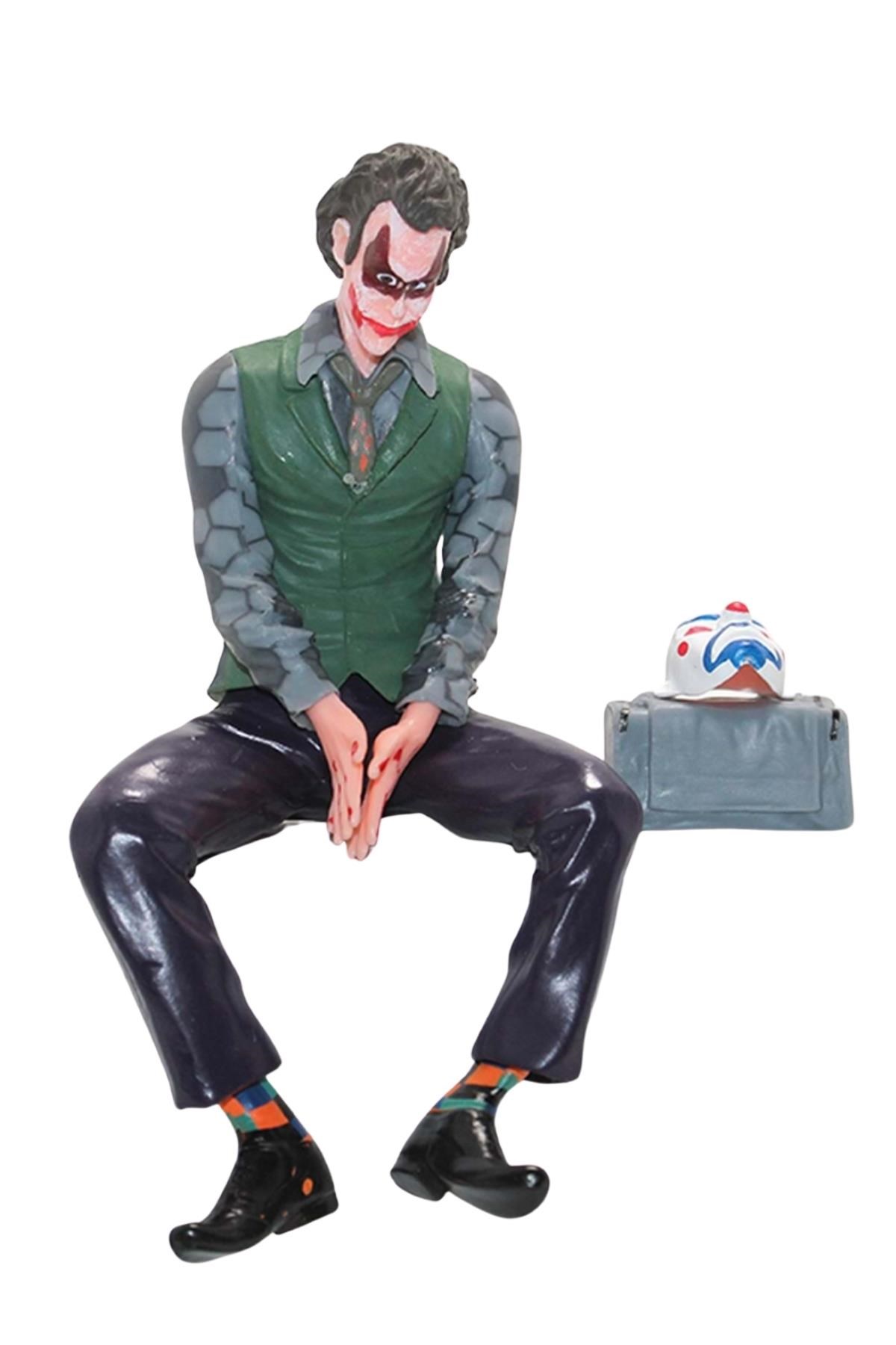 Amerika Birleşik DevletleriDünyadan HediyelerDNY-HDYKSKALK5304Keskin Hediyelik Eşya Ve TekstilJoker Figürü 15 Cm Alk5304 Oturma Pozisyonunda PVC Model No.1