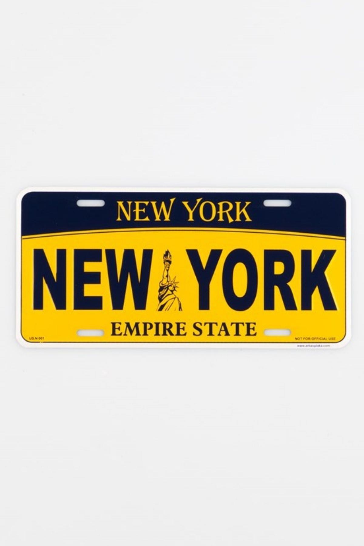 Amerika Birleşik DevletleriDünyadan HediyelerPLKABD-05Keskin Hediyelik Eşya Ve TekstilDekoratif Plaka New York Empire State