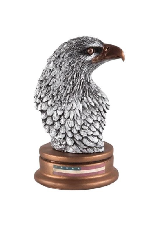 Amerika Birleşik DevletleriDünyadan HediyelerKSK047-1351Keskin Hediyelik Eşya Ve TekstilKartal Kafası Biblo Gri