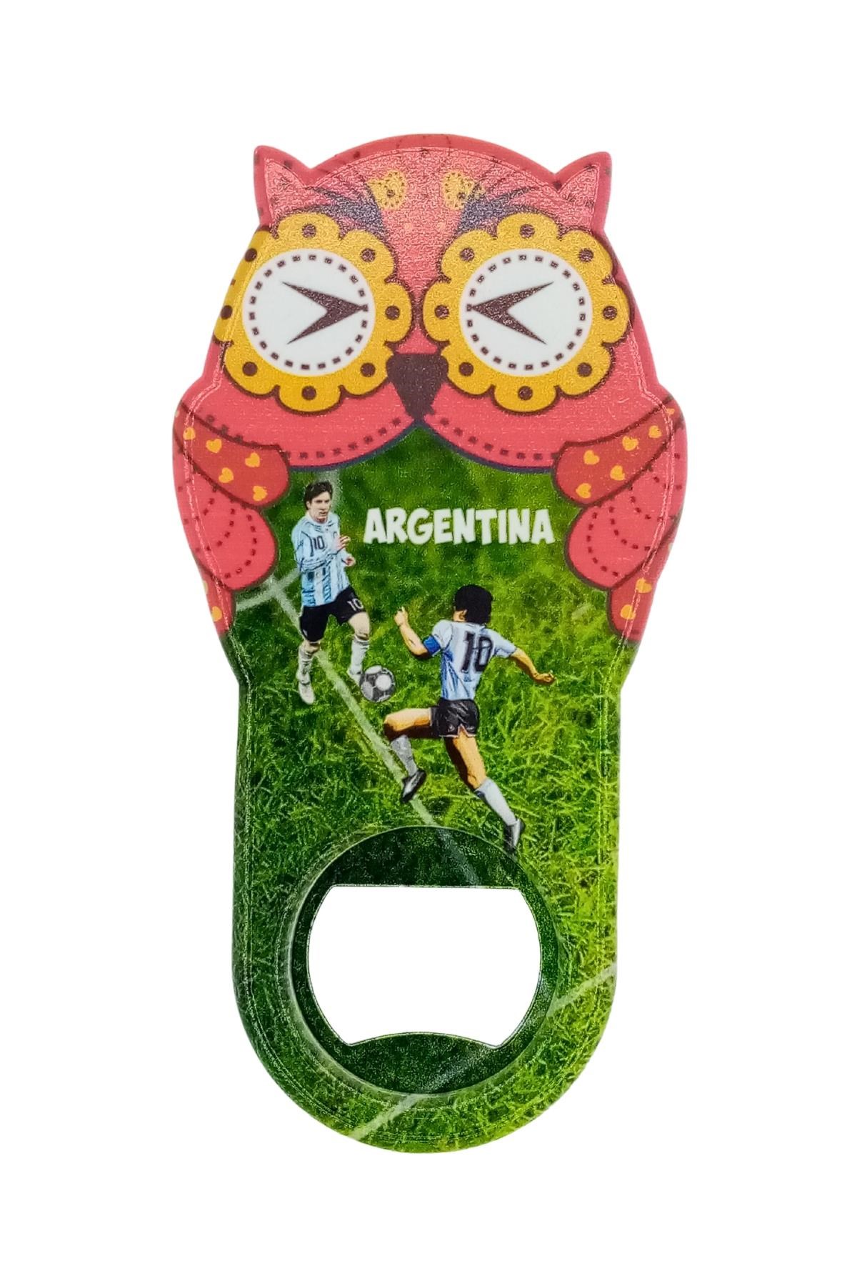 ArjantinDünyadan HediyelerDNY-HD101078Keskin Hediyelik Eşya Ve TekstilArjantin Temalı Baykuş Magnet Kapak Açacak