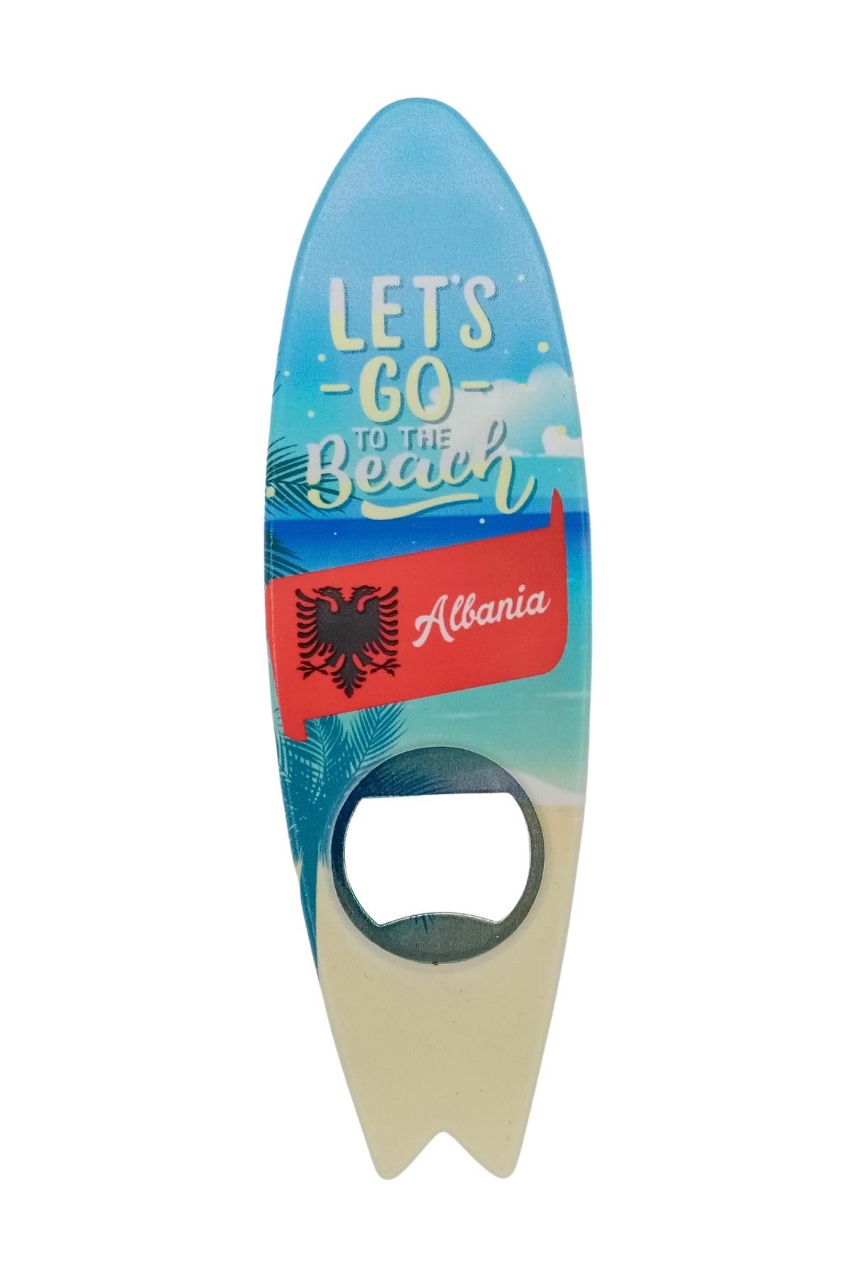 ArnavutlukDünyadan HediyelerDNY-HD100966Keskin Hediyelik Eşya Ve TekstilArnavutluk Temalı Magnet Sörf Açacak