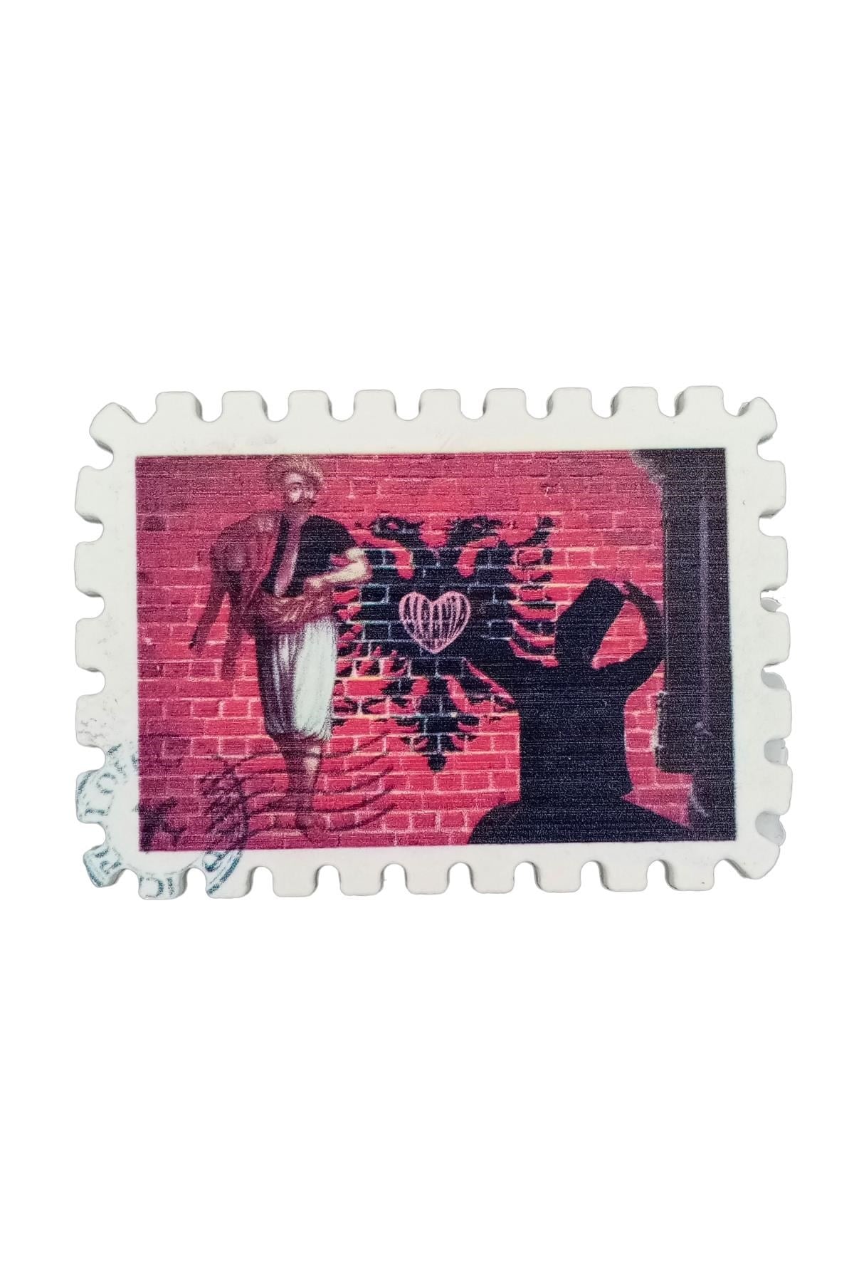 ArnavutlukDünyadan HediyelerDNY-HD101204Keskin Hediyelik Eşya Ve TekstilArnavutluk Temalı Pul Magnet