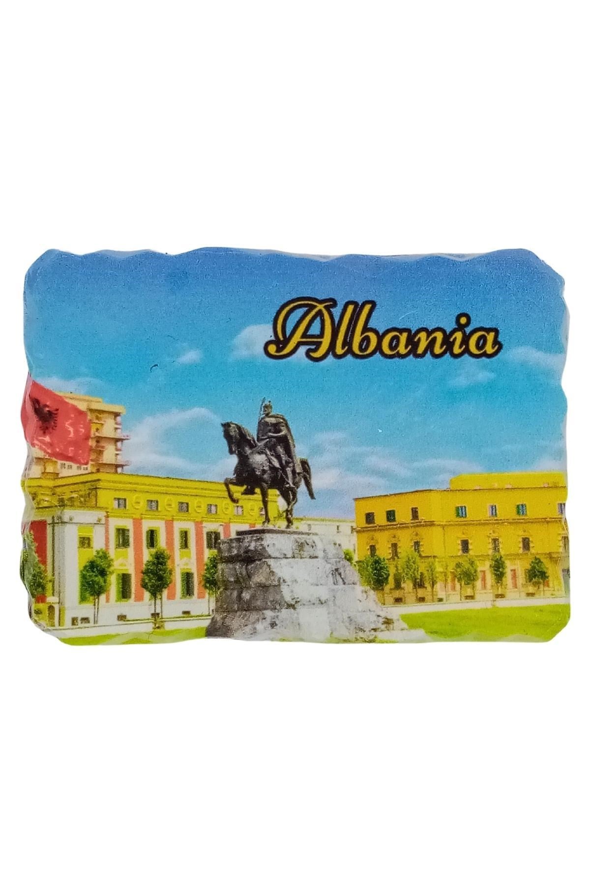 ArnavutlukDünyadan HediyelerDNY-HD101290Keskin Hediyelik Eşya Ve TekstilArnavutluk Temalı Kırık Magnet
